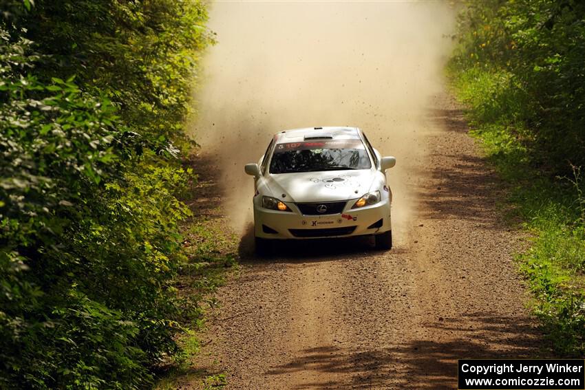 Richo Healey / Michelle Miller Lexus IS250 on SS13, Anchor-Mattson I.