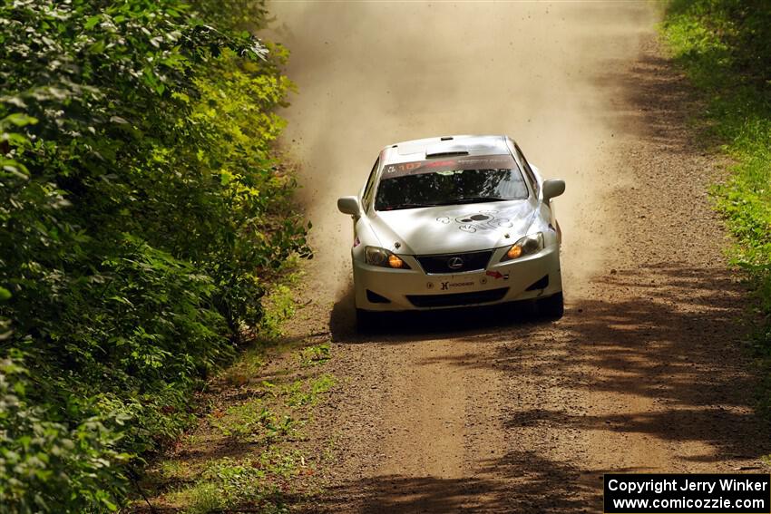 Richo Healey / Michelle Miller Lexus IS250 on SS13, Anchor-Mattson I.