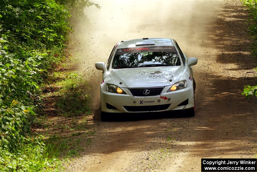 Richo Healey / Michelle Miller Lexus IS250 on SS13, Anchor-Mattson I.