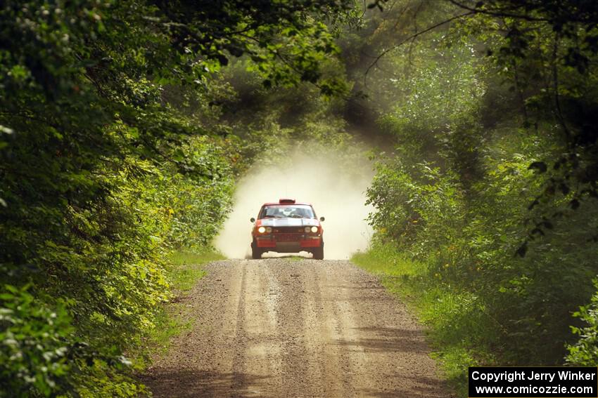 Mike Hurst / Randall Short Ford Capri on SS13, Anchor-Mattson I.