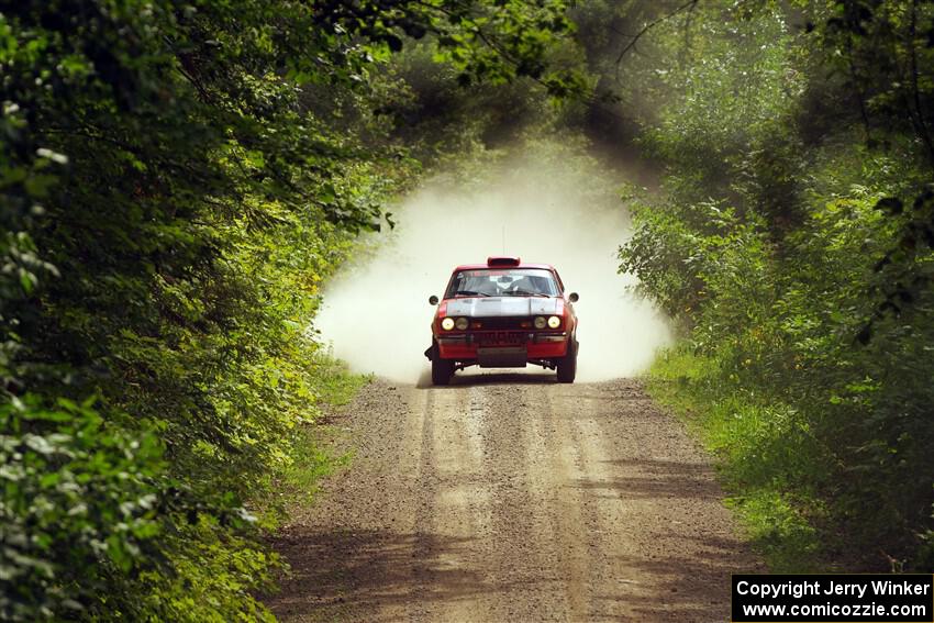 Mike Hurst / Randall Short Ford Capri on SS13, Anchor-Mattson I.