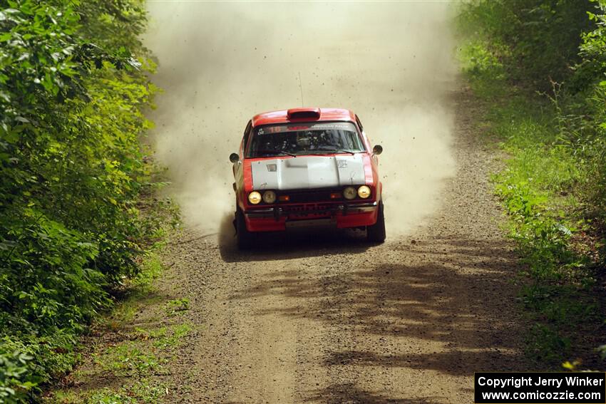 Mike Hurst / Randall Short Ford Capri on SS13, Anchor-Mattson I.