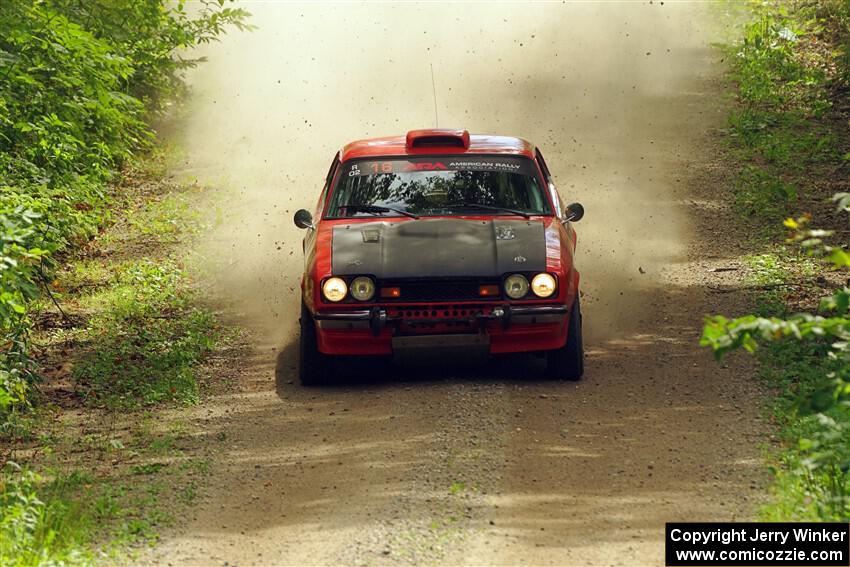 Mike Hurst / Randall Short Ford Capri on SS13, Anchor-Mattson I.