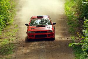 Travis Mattonen / Anikka Nykanen Subaru Impreza on SS13, Anchor-Mattson I.