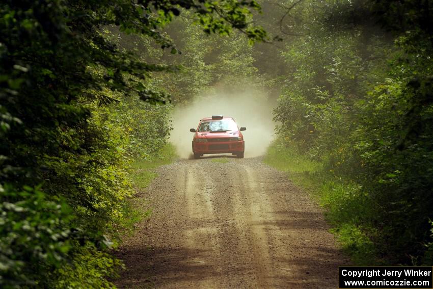 Travis Mattonen / Anikka Nykanen Subaru Impreza on SS13, Anchor-Mattson I.