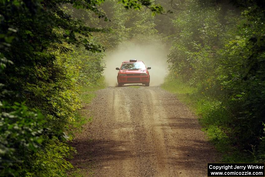 Travis Mattonen / Anikka Nykanen Subaru Impreza on SS13, Anchor-Mattson I.