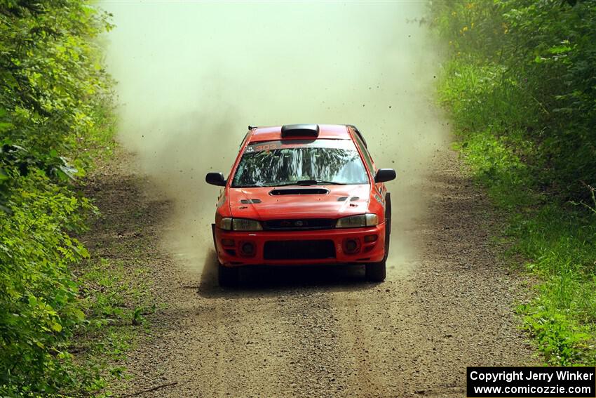 Travis Mattonen / Anikka Nykanen Subaru Impreza on SS13, Anchor-Mattson I.