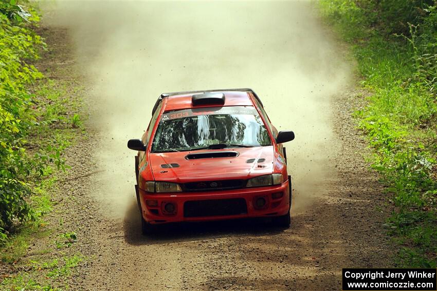 Travis Mattonen / Anikka Nykanen Subaru Impreza on SS13, Anchor-Mattson I.