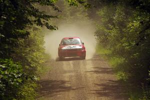 Tyler Witte / Cindi Carlson Mitsubishi Lancer Evo IV on SS13, Anchor-Mattson I.