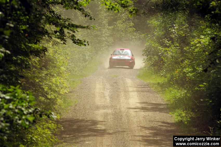 Tyler Witte / Cindi Carlson Mitsubishi Lancer Evo IV on SS13, Anchor-Mattson I.