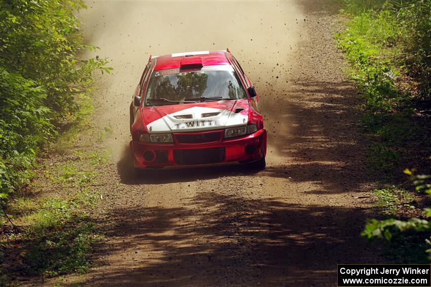 Tyler Witte / Cindi Carlson Mitsubishi Lancer Evo IV on SS13, Anchor-Mattson I.