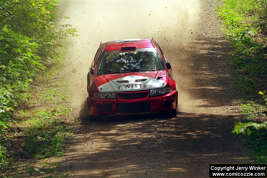 Tyler Witte / Cindi Carlson Mitsubishi Lancer Evo IV on SS13, Anchor-Mattson I.