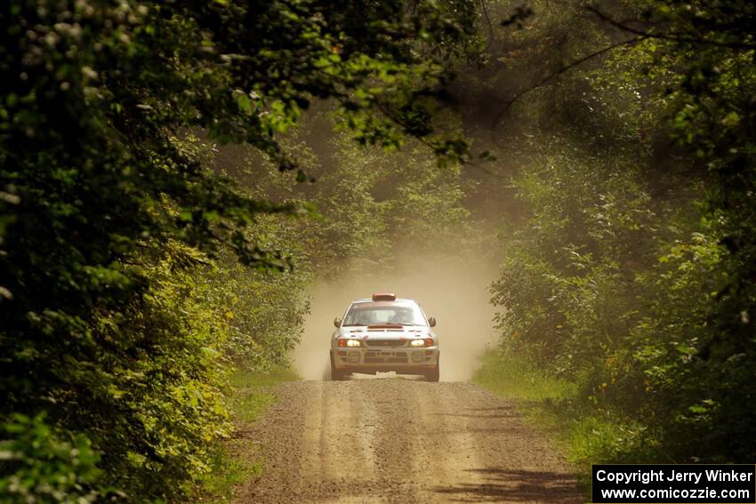 Richard Donovan / Greg Donovan Subaru Impreza on SS13, Anchor-Mattson I.