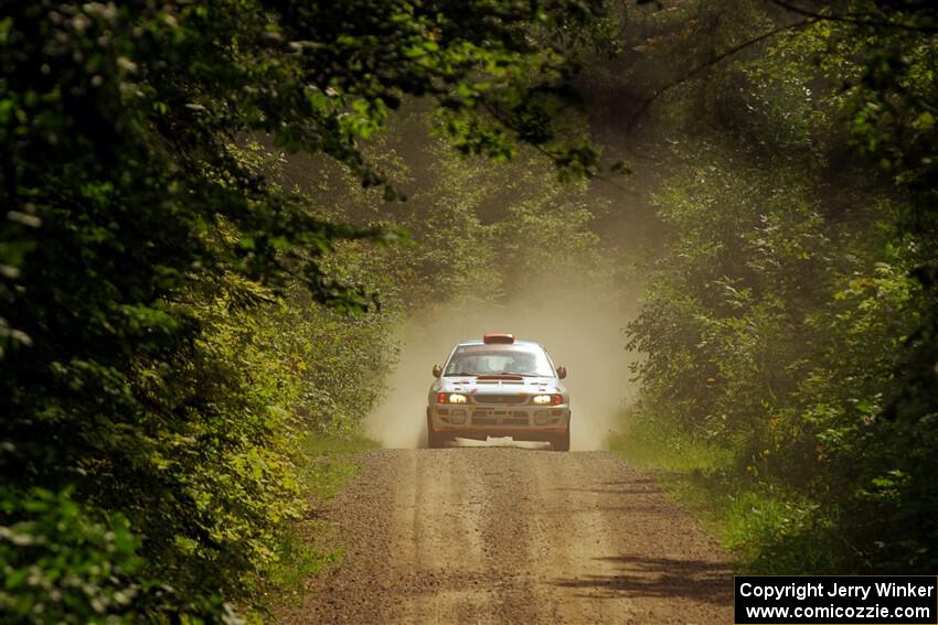 Richard Donovan / Greg Donovan Subaru Impreza on SS13, Anchor-Mattson I.