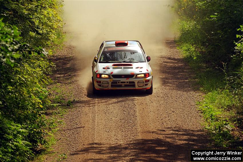 Richard Donovan / Greg Donovan Subaru Impreza on SS13, Anchor-Mattson I.