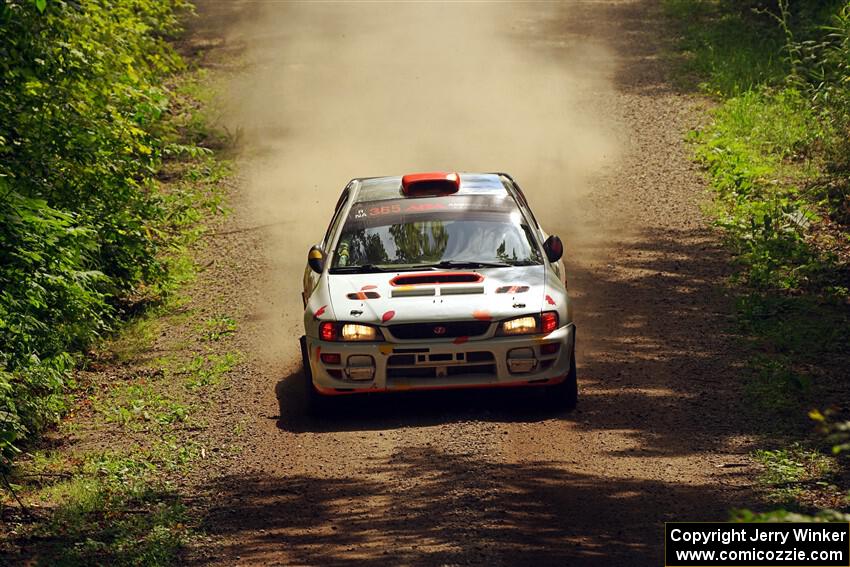 Richard Donovan / Greg Donovan Subaru Impreza on SS13, Anchor-Mattson I.