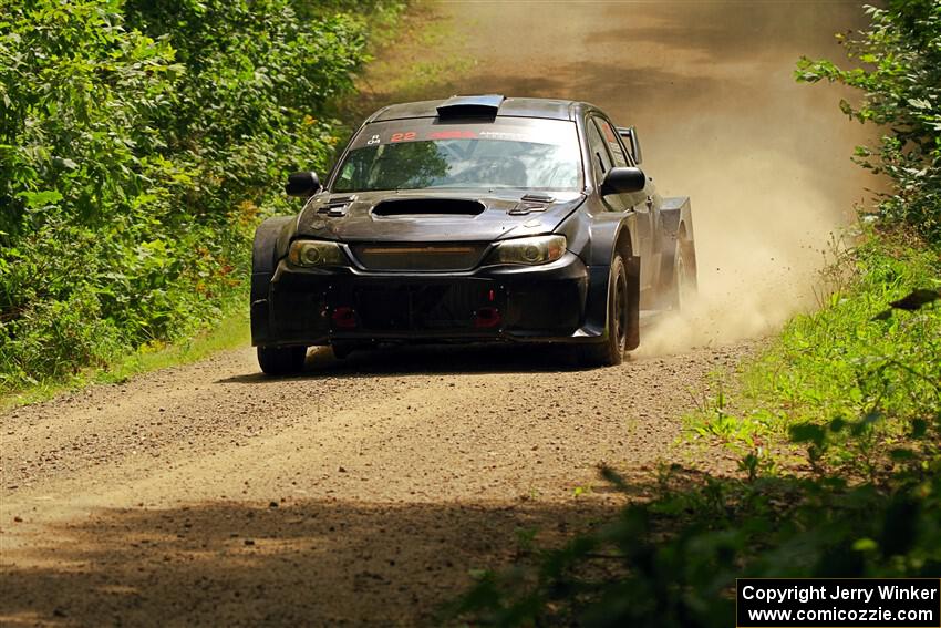 Calvin Bergen / Daryl Bergen Subaru WRX STi on SS13, Anchor-Mattson I.