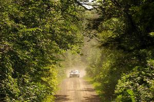 Jason Cook / Maggie Tu Subaru WRX on SS13, Anchor-Mattson I.