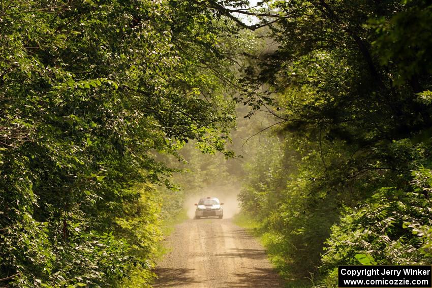 Jason Cook / Maggie Tu Subaru WRX on SS13, Anchor-Mattson I.