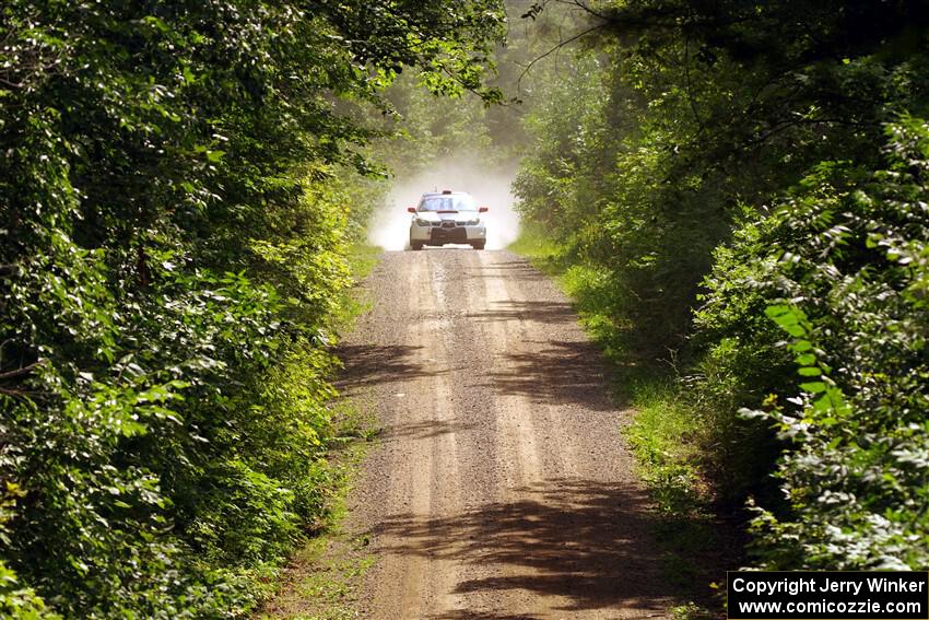 Jason Cook / Maggie Tu Subaru WRX on SS13, Anchor-Mattson I.