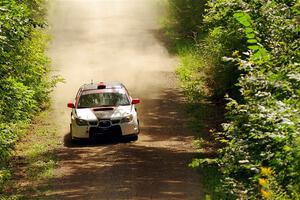 Jason Cook / Maggie Tu Subaru WRX on SS13, Anchor-Mattson I.