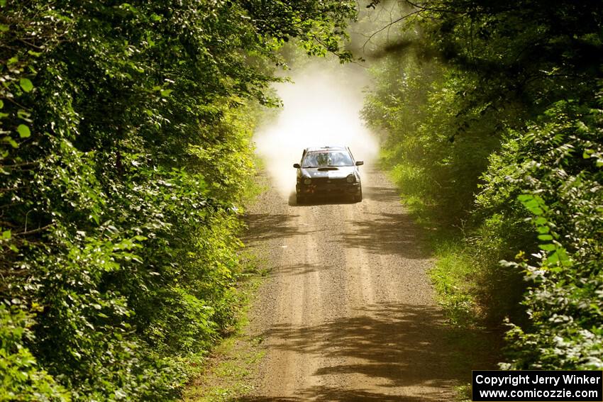 Peter Farrow / Ian Nelson Subaru WRX on SS13, Anchor-Mattson I.