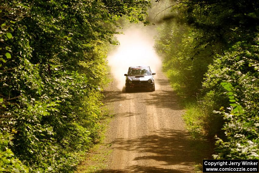 Peter Farrow / Ian Nelson Subaru WRX on SS13, Anchor-Mattson I.