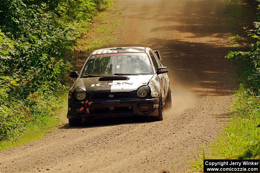 Peter Farrow / Ian Nelson Subaru WRX on SS13, Anchor-Mattson I.