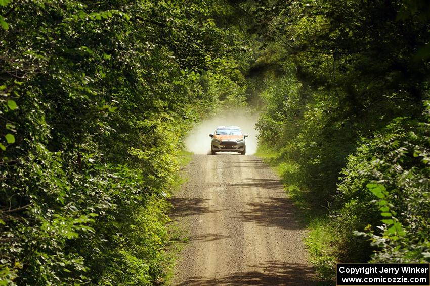 Brent Lucio / Stefan Trajkov Ford Fiesta on SS13, Anchor-Mattson I.