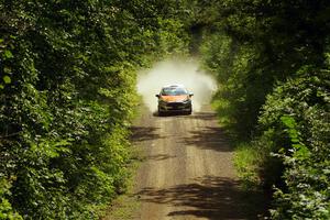 Brent Lucio / Stefan Trajkov Ford Fiesta on SS13, Anchor-Mattson I.