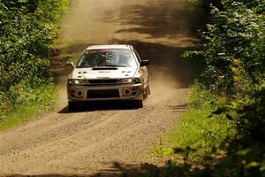 Madelyn Tabor / Sophia McKee Subaru Impreza 2.5RS on SS13, Anchor-Mattson I.