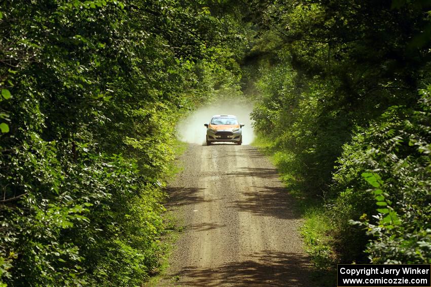 Brent Lucio / Stefan Trajkov Ford Fiesta on SS13, Anchor-Mattson I.