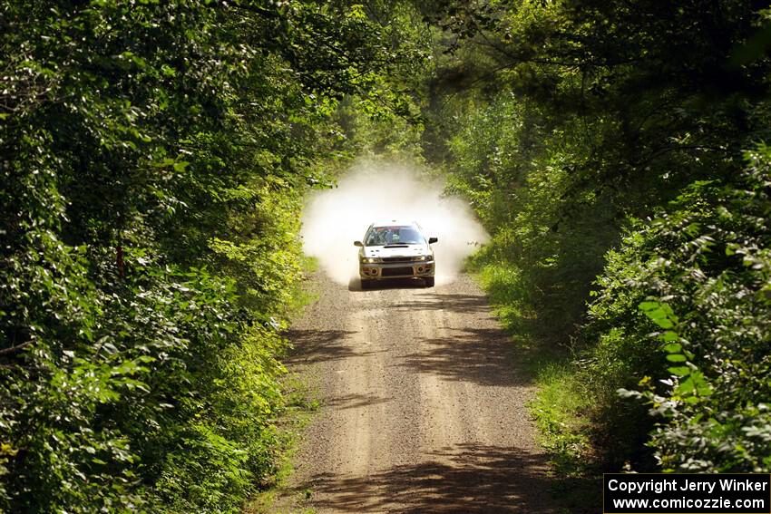 Madelyn Tabor / Sophia McKee Subaru Impreza 2.5RS on SS13, Anchor-Mattson I.