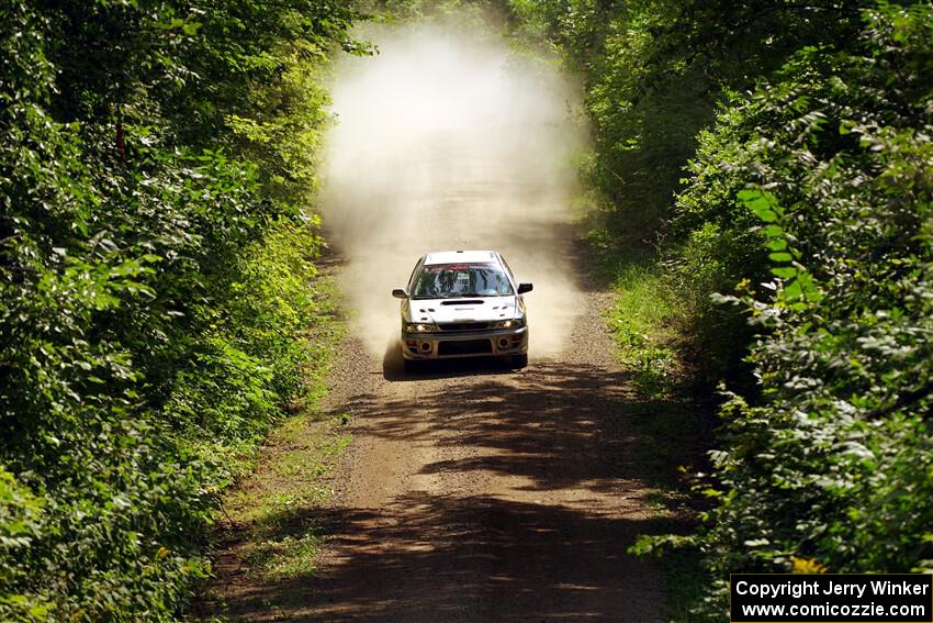 Madelyn Tabor / Sophia McKee Subaru Impreza 2.5RS on SS13, Anchor-Mattson I.