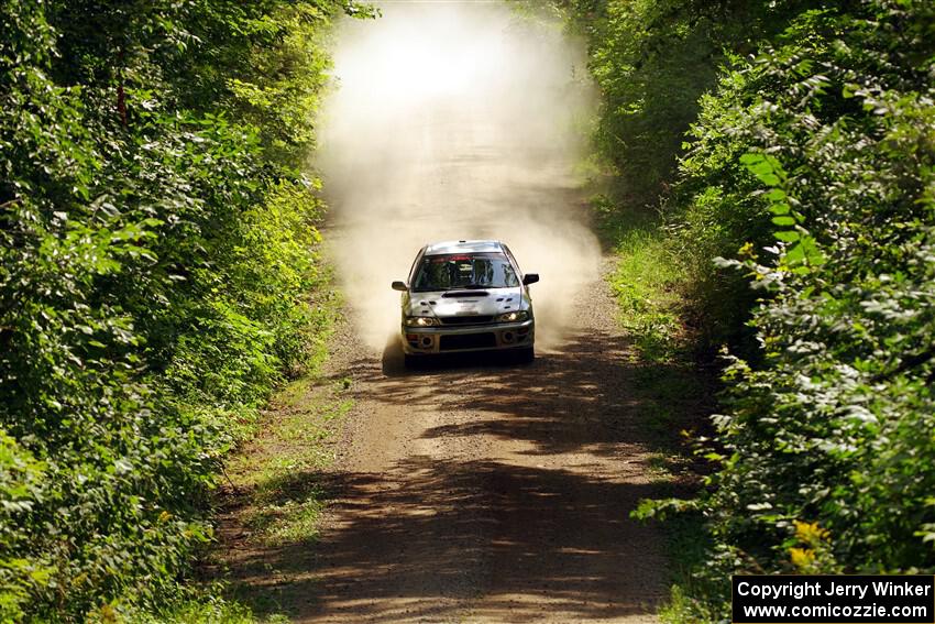 Madelyn Tabor / Sophia McKee Subaru Impreza 2.5RS on SS13, Anchor-Mattson I.