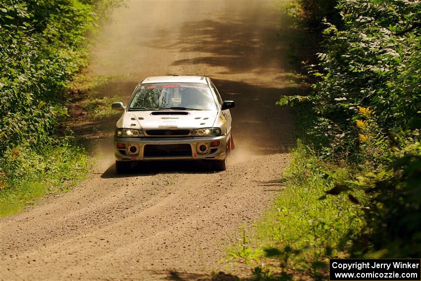 Madelyn Tabor / Sophia McKee Subaru Impreza 2.5RS on SS13, Anchor-Mattson I.