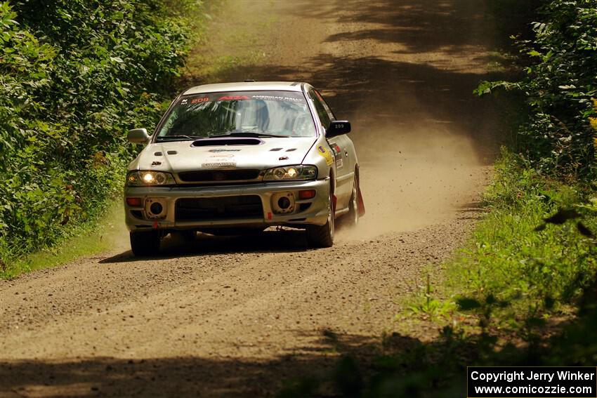 Madelyn Tabor / Sophia McKee Subaru Impreza 2.5RS on SS13, Anchor-Mattson I.