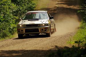 Madelyn Tabor / Sophia McKee Subaru Impreza 2.5RS on SS13, Anchor-Mattson I.