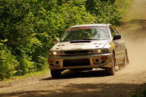 Madelyn Tabor / Sophia McKee Subaru Impreza 2.5RS on SS13, Anchor-Mattson I.