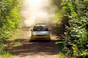 Drake Willis / Jacob Kohler Ford Focus ZX3 on SS13, Anchor-Mattson I.