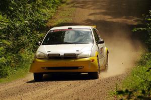 Drake Willis / Jacob Kohler Ford Focus ZX3 on SS13, Anchor-Mattson I.