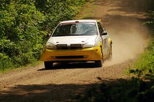 Drake Willis / Jacob Kohler Ford Focus ZX3 on SS13, Anchor-Mattson I.