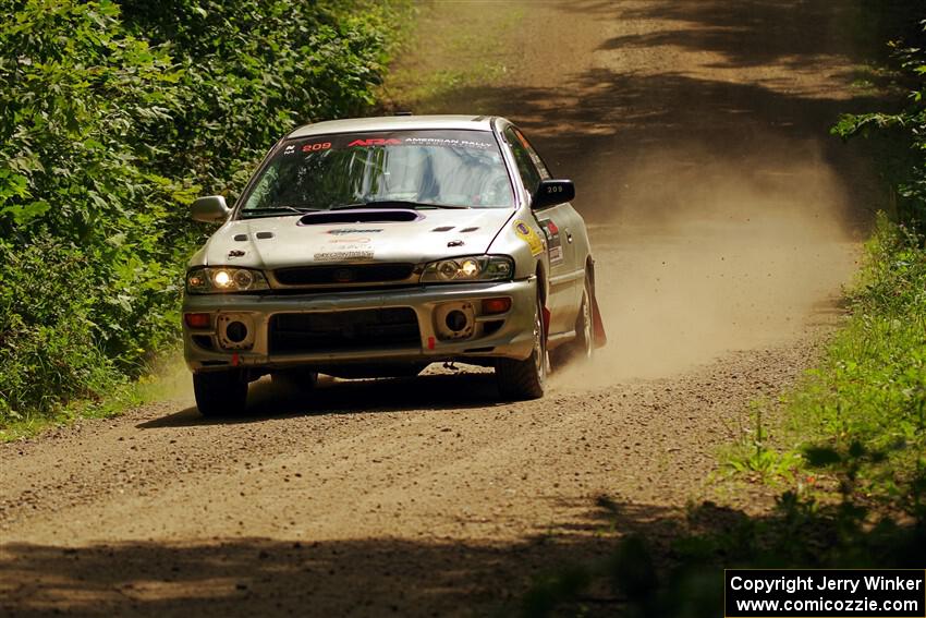 Madelyn Tabor / Sophia McKee Subaru Impreza 2.5RS on SS13, Anchor-Mattson I.