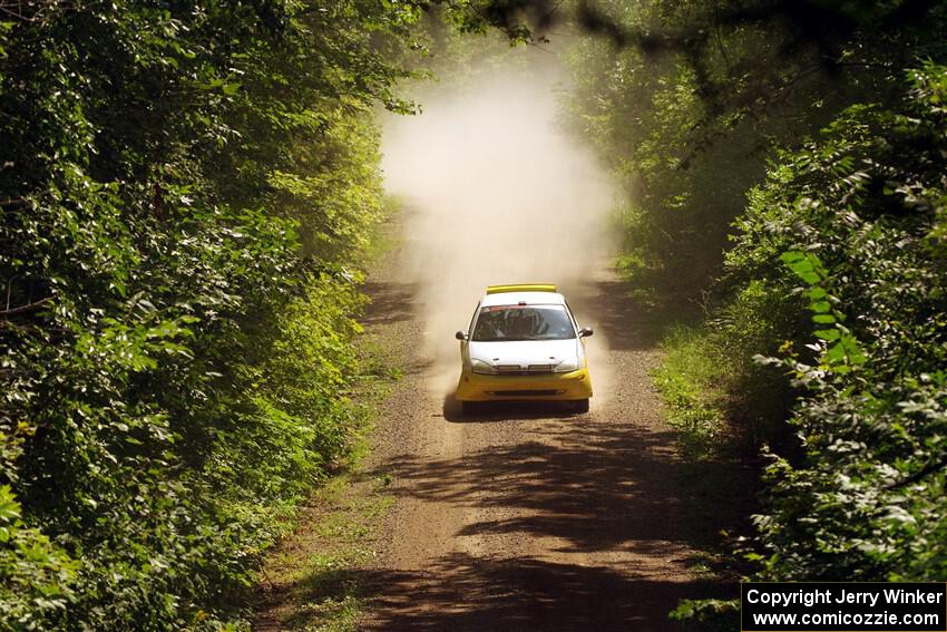 Drake Willis / Jacob Kohler Ford Focus ZX3 on SS13, Anchor-Mattson I.