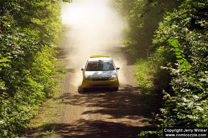 Drake Willis / Jacob Kohler Ford Focus ZX3 on SS13, Anchor-Mattson I.