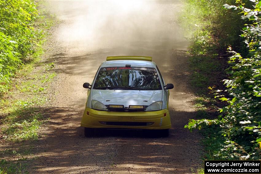 Drake Willis / Jacob Kohler Ford Focus ZX3 on SS13, Anchor-Mattson I.