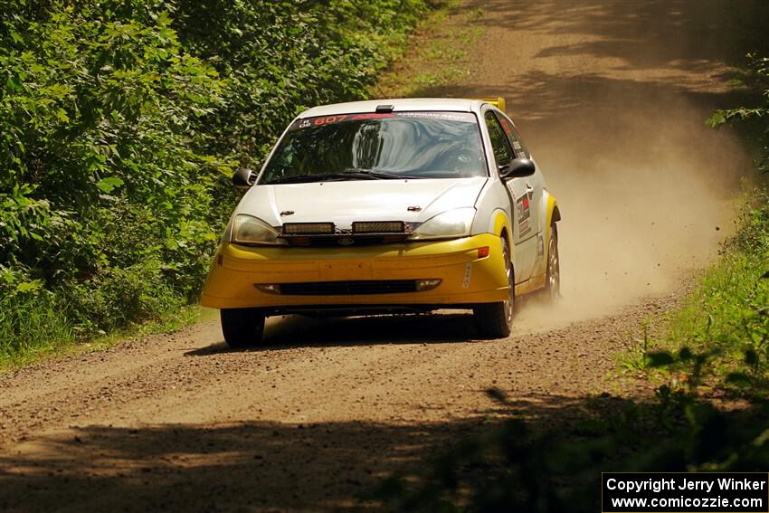 Drake Willis / Jacob Kohler Ford Focus ZX3 on SS13, Anchor-Mattson I.