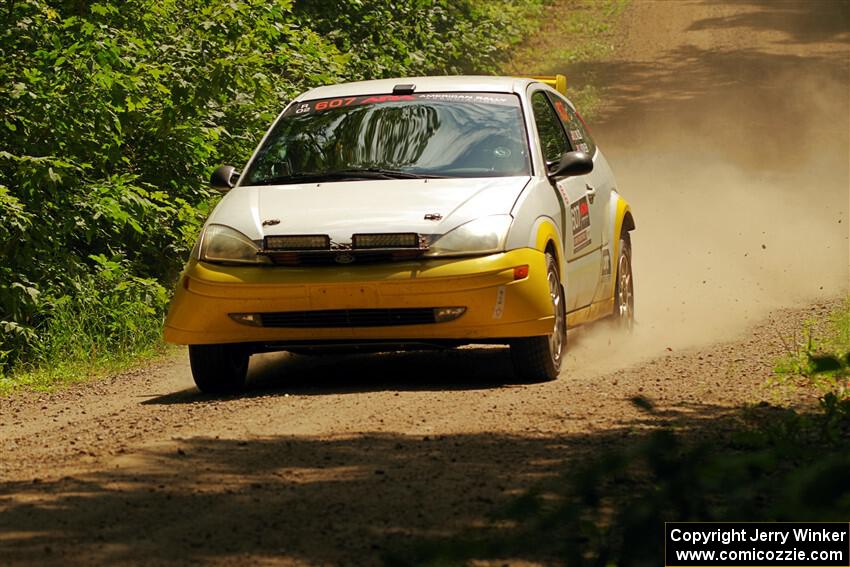 Drake Willis / Jacob Kohler Ford Focus ZX3 on SS13, Anchor-Mattson I.