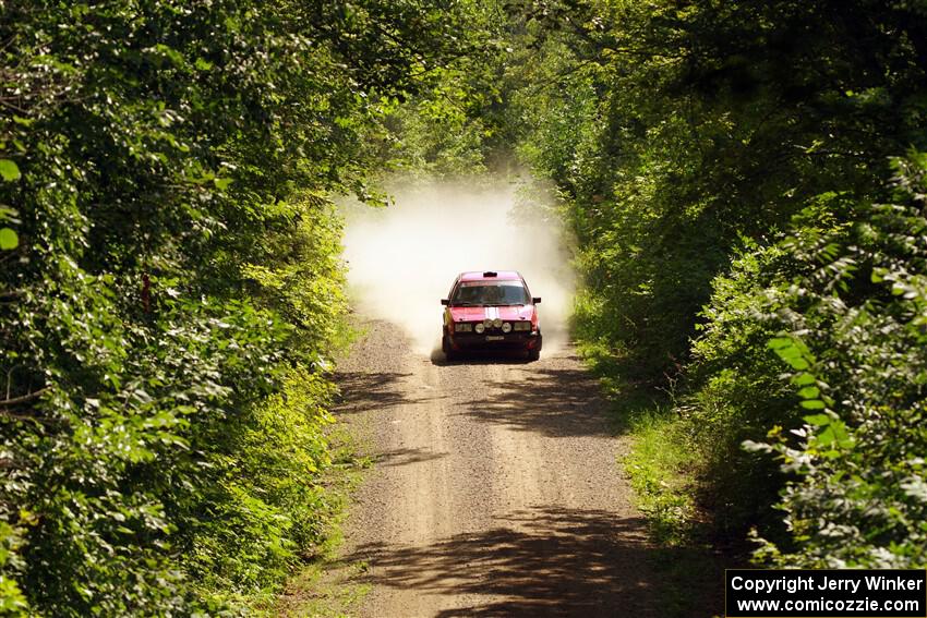 Nino Ortega / Boyd Smith VW GTI on SS13, Anchor-Mattson I.