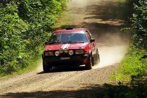 Nino Ortega / Boyd Smith VW GTI on SS13, Anchor-Mattson I.